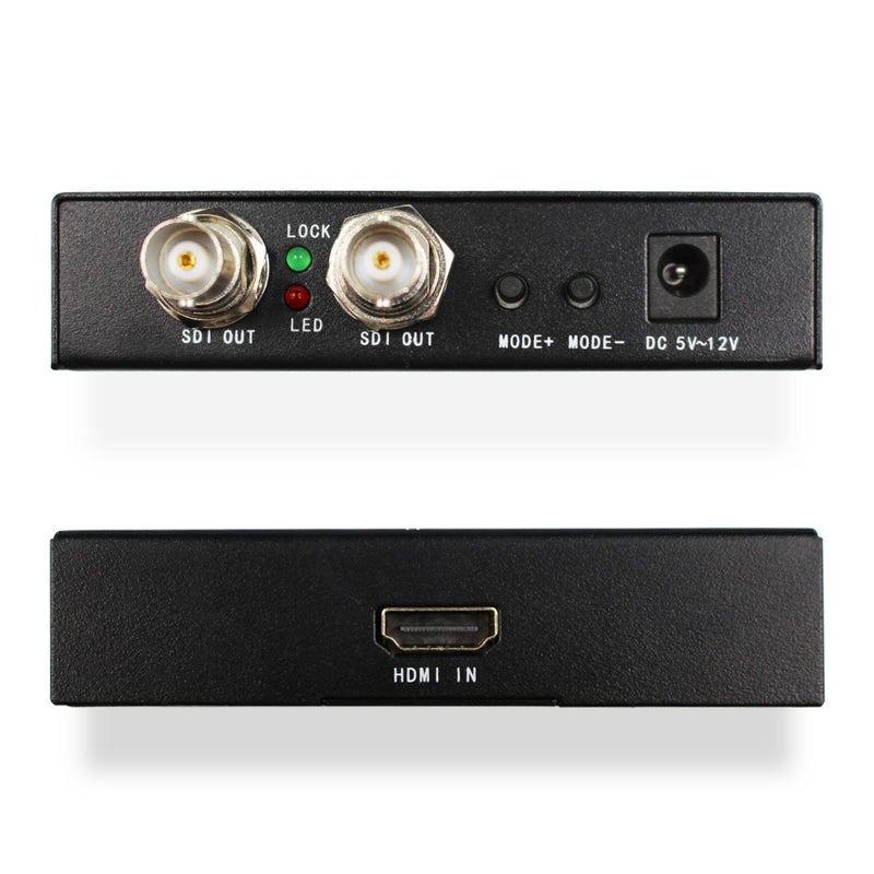 HDSUNWSTD HDMI to 2 Port 3G/HD/SD-SDI SDI Scaler Converter Support 720P/1080P - Image 4